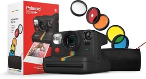 Polaroid Now+ schwarz (9061) - Bluetooth I-Type analoge Sofortbildkamera mit Filter - Bild 1 von 12
