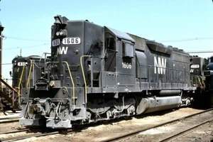 Norfolk & Western (N&W) - SD40 - #1606 - Original 35mm Slide - Picture 1 of 1