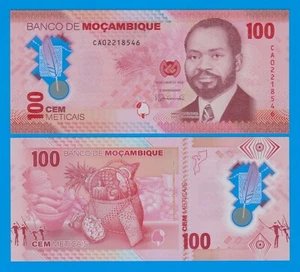 2024 !! Mozambique 100 meticais P 157 NEW 2024 UNC Polymer - Picture 1 of 1