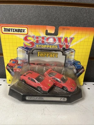 1993 Matchbox Show Stoppers Ferrari Testarossa & F-40 - Image 1 of 3