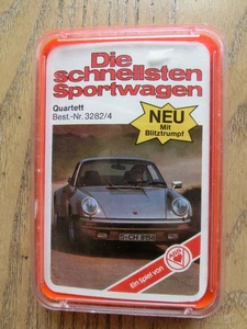 ASS Quartett Die schnellsten Sportwagen 3282/4 Porsche Carrera 911 Ford Capri - Picture 1 of 5