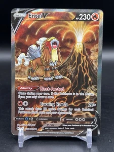 Entei v Crown Zenith Galarian Gallery Holo Ultra Rare Pokémon TCG GG36/GG70 NM - Picture 1 of 4