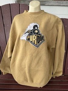 Vintage!!!!! Purdue University Boilermakers Cadre Athletic Sweatshirt X-large!!! - Picture 1 of 7