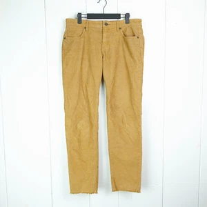 Carve Designs Hose Damen Gr. 8 Cord Bio-Baumwolle roher Saum Preppy Skinny - Bild 1 von 10