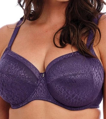 ¡NUEVO CON ETIQUETAS! $78 FANTASÍA 6911 "ENVISAGE" SOPORTE LATERAL U'WIRE SUJETADOR PÚRPURA TALLA 32DDD Foto 1 de 3