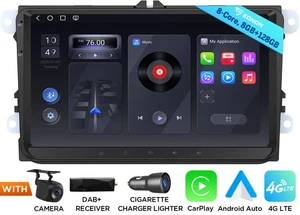 Für VW Passat B7 Alltrack 2012-2014 Android Autoradio 8+128 CarPlay Android Auto - Bild 1 von 22