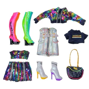 Rainbow High Amaya Raine Series 2 Avery Styles Doll Outfit Clothes Shoes Lot - Picture 1 of 6
