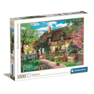 Clementoni - 39520 Collection Puzzle - The Old Cottage - 1000 Pezzi - Made nz7M - Immagine 1 di 4