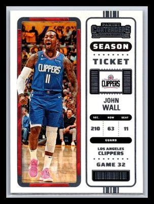 John Wall Los Angeles Clippers 2022-23 Panini Contenders #71 - Image 1 of 2