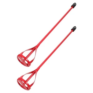 2 Piezas Coctelera de Pintura Color para Mezcla de Cemento Agitador Taladro Mezclador Paleta Mezcladora - Imagen 1 de 12