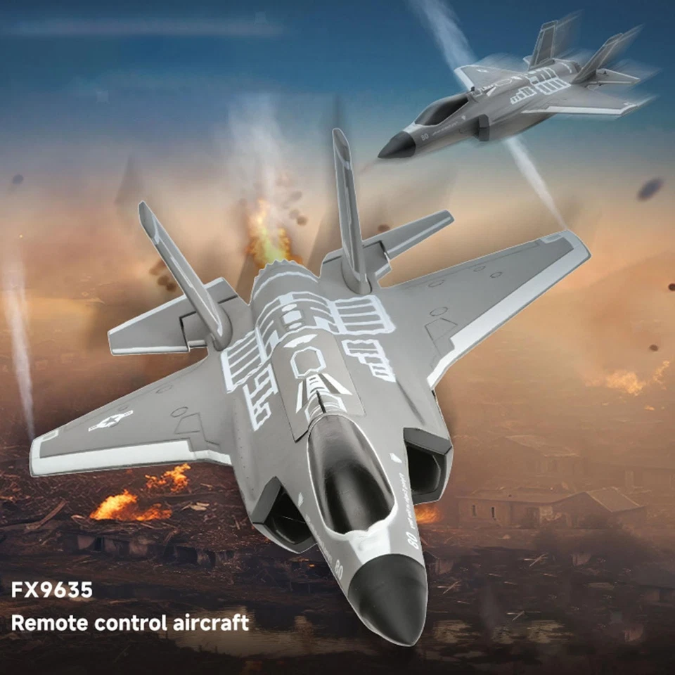 Espuma RC Avión 4 Canales Modelo Avión Juguetes Adultos para Niños y Adultos Foto 1 de 4