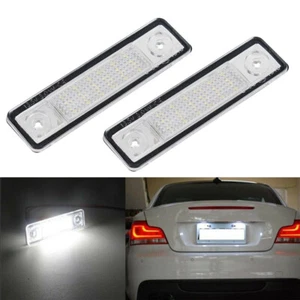 2x LED License Numbser Plate Light White For Opel Omega A B Caravan Estate 86-03 - Picture 1 of 8
