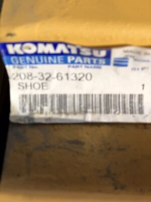 Zapato Komatsu 208-32-61320 Total De 67 Zapatos Nuevo Foto 1 de 3