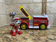  Paw Patrol All Star Sports Marshall Vehicle Action Pack Pups Figures HTF 