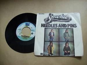 SMOKIE NEEDLES AND PINS / NO ONE COULD EVER LOVE YOU MORE RAK 1C 006 99 588 1977 - Foto 1 di 1