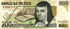02 Mexico / Mexico P109c 200 Pesos 1998 Series V/R
