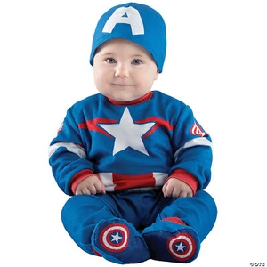 Capt. America Steve Rogers Infant Costume - Jazwares - Picture 1 of 3