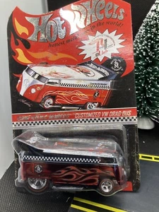 Hot Wheels Red Line RLC 2005 ‘Thank You’ Customized VW Drag Bus (10303/14472) - Picture 1 of 9