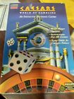 Caesars World of Gambling Philips CD-I juego 1990 disco compacto estuche largo vintage