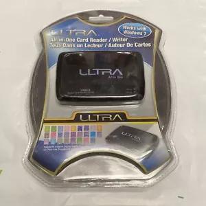 ULTRA ALL IN ONE CARD READER/writer Usb 2.0 New With Cord - Picture 1 of 5