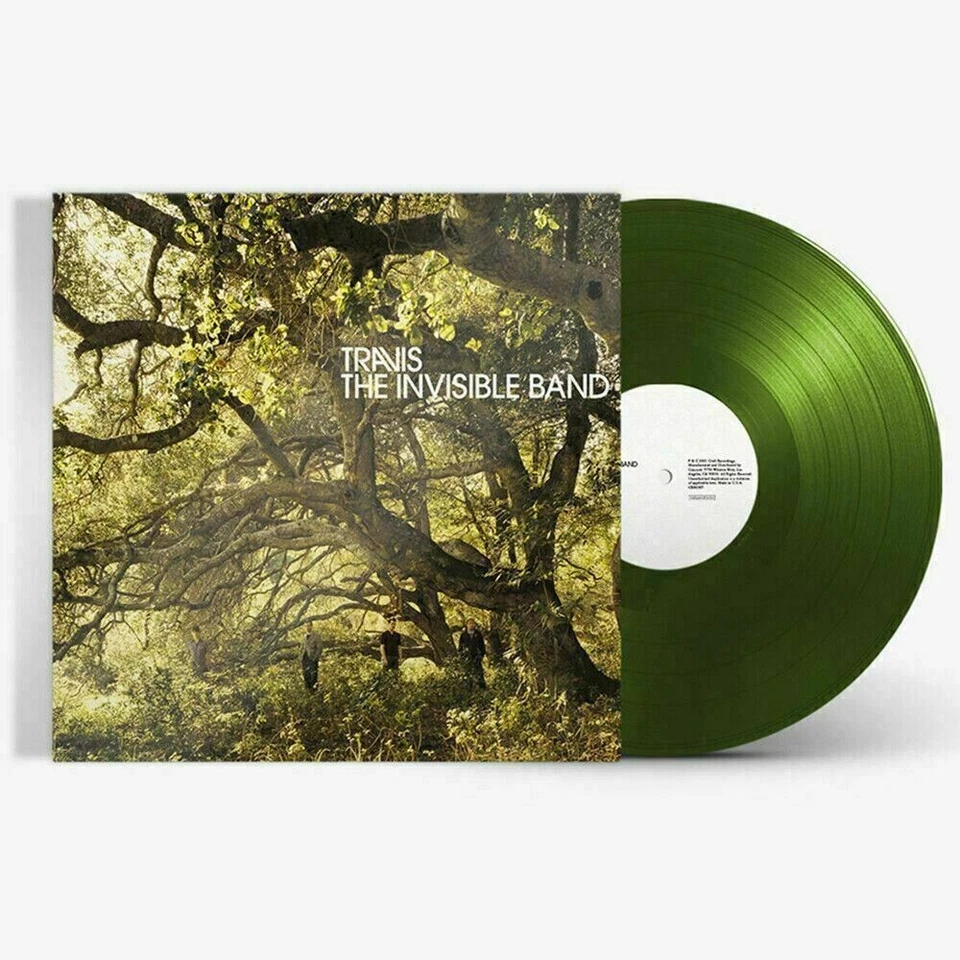 TRAVIS The Invisible Band LP (NEW** 2021 GREEN Coloured Vinyl) inc Sing/Side - Image 1 of 4
