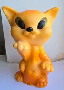 vintage soviet rubber toy fox USSR - Picture 1 of 8