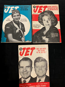 Jet Magazine - Lot of 3 - 1959-1960