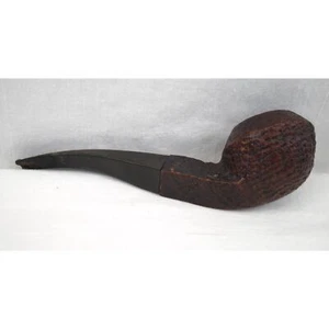 Vintage Sasieni 4 Dot Pipe | Ruff Root Dark 3 - Picture 1 of 5