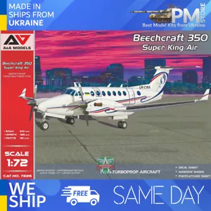 AA Models 7226 - 1/72 - Beechcraft 350 "King Air" scale plastic model kit - Picture 1 of 6