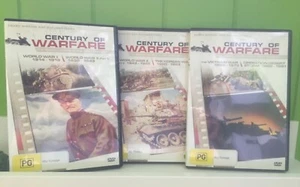 Century Of Warfare DVD Set - WW1 + WW2 + Vietnam & Korean War | Region 0 (All) - Picture 1 of 8