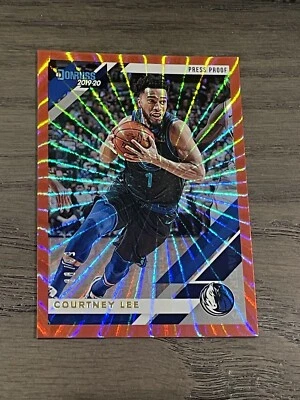 Donruss Press Proof Red Laser Courtney Lee #50 Dallas Mavericks 2019-20/99 Foto 1 de 2