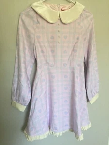Neu mit Etikett Swankiss Herz karierte Kleider J Mode Kawaii Lolita Cosplay Kleid - Bild 1 von 9