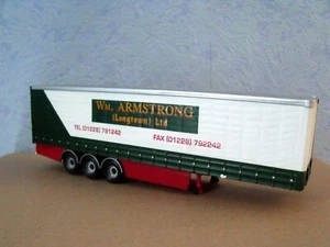 Wm. Armstrong (Longtown) Curtainside Trailer / 1:50 scale. - Picture 1 of 10
