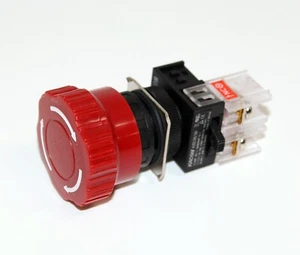 1PCS KACON Emergency Stop Switch Button K25-81F 25mm - Picture 1 of 10