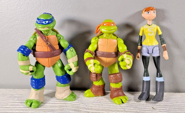 TMNT Donatello Tartarugas Ninjas Nickelodeon playmates boneco figura