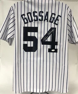 Goose Gossage Signed Autographed New York Pinstripe Jersey Size XL : JSA COA - Picture 1 of 3