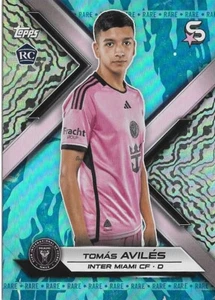 Topps Superstars MLS TOMAS AVILLES RC 2024 raro lámina azul -INTER MIAMI CF- #8 - Imagen 1 de 1