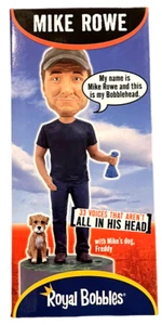 Mike Rowe Talking Bobble Head Royal Bobbles Limited Edition 2014 Figure RARE NEW - Picture 1 of 6