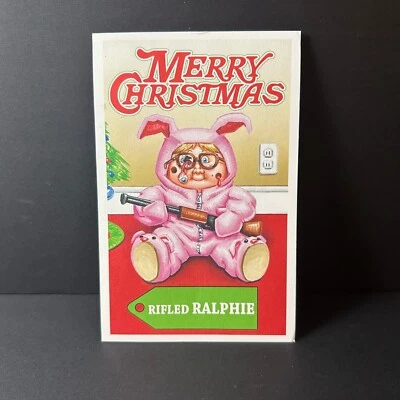 CHRISTMAS CARD RIFLED RALPHIE from Mark Pingitore Garbage Pail Kids - Image 1 of 4