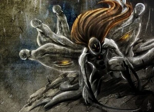 Anime gotei aizen sousuke ángulo holandés máscara hueca cosida alfombra de juego escritorio - Imagen 1 de 1