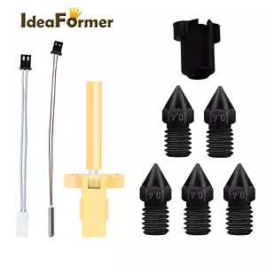 Ideaformer IR3 V2 Estrusore Hotend Kit Accessori Ufficiali con Ugello 5 Pezzi - Foto 1 di 10