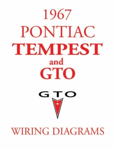 PONTIAC 1967 Tempest & GTO Wiring Diagram 67 - Bild 1 von 1