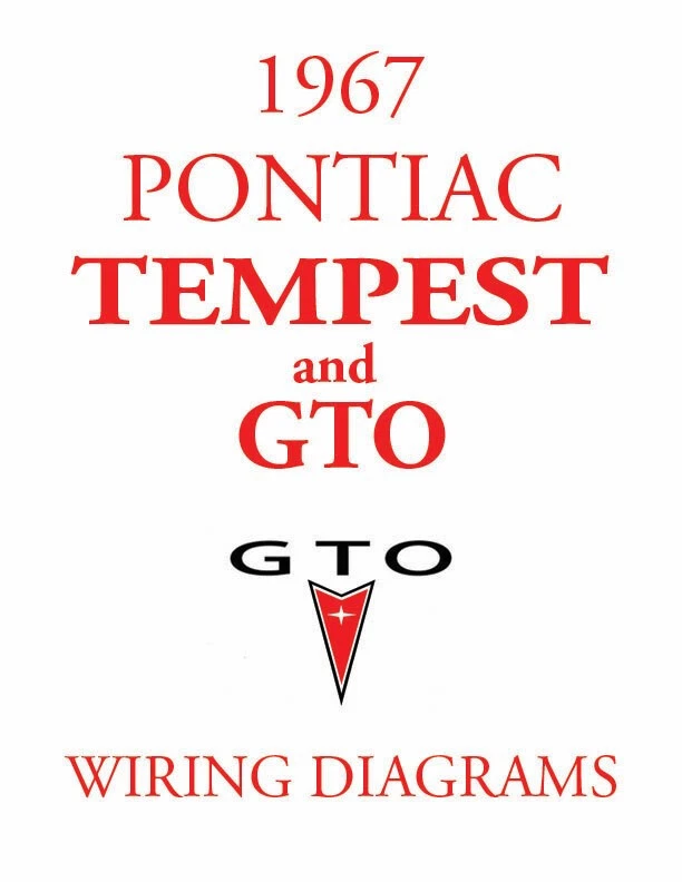 PONTIAC 1967 Tempest & GTO Wiring Diagram 67 - Image 1 of 1
