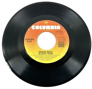 Regina Belle So Many Tears/ Gotta Give It Up 45 Rpm Columbia - Picture 1 of 2