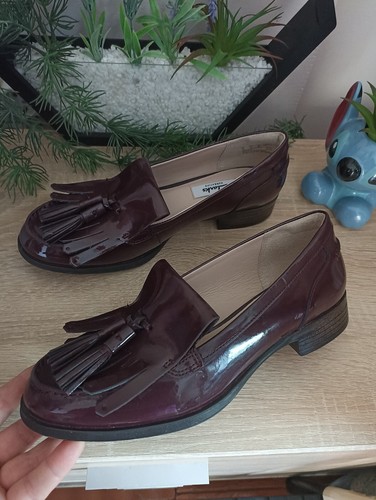 Mocassini Clarks in pelle taglia 38 sottopiede 24 centimetri