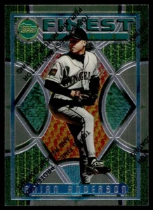 1995 Topps Finest w/ Coating Brian Hunter Houston Astros #12 - Picture 1 of 2