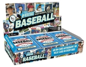 Caja de hobby de béisbol Topps Heritage 2023 ALTO número sellado de fábrica - Imagen 1 de 2