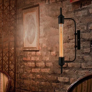 Industrial Style Wall Lamp Steampunk Edison Wall Sconce Light Hallway Fixture - Picture 1 of 10