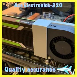 For Nvidia Tesla P4 8GB M4 4GB T4 16GB L4 24GB A2 GPU Card graphics Cooling fan - Picture 1 of 6