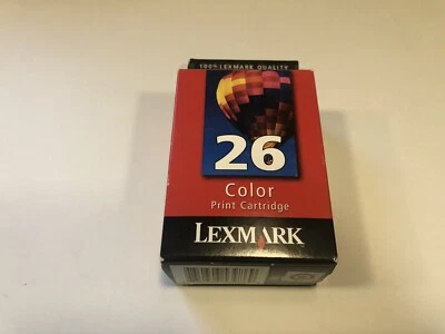 Genuine LexMark No.26 color ink cartridge 10N0026E - Image 1 of 4